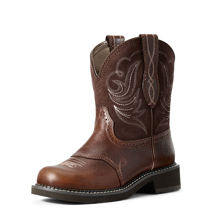Ariat Womens Fatbaby Heritage Dapper Western Boots - Copper Kettle