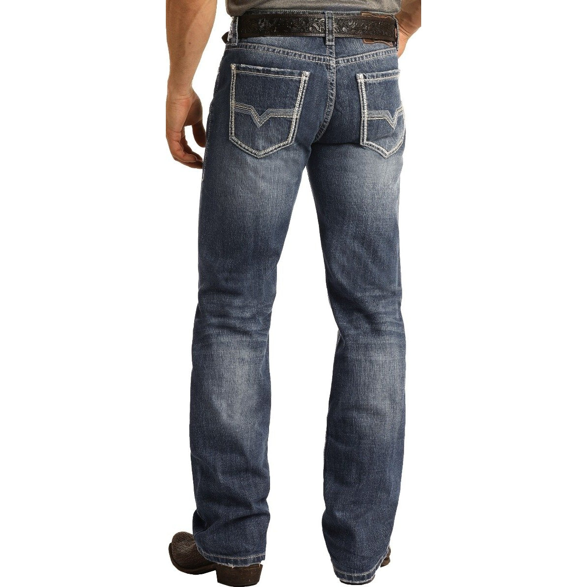 Rock & Roll Mens Double Barrel Jeans
