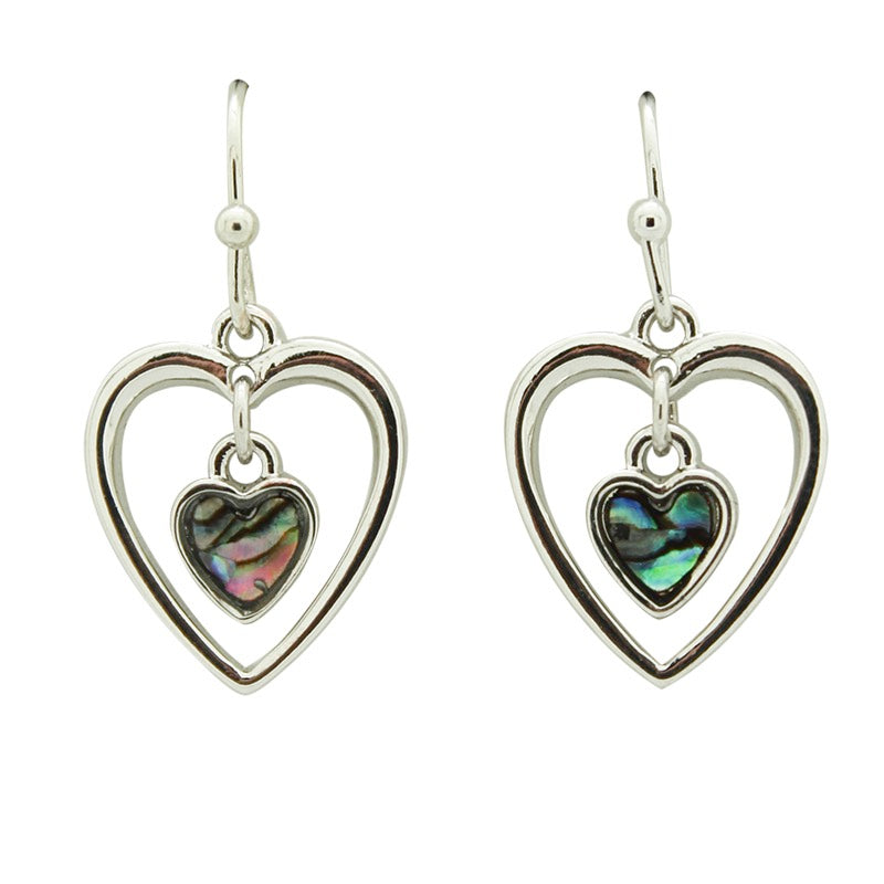 Follow Your Arrow Earrings - Heart