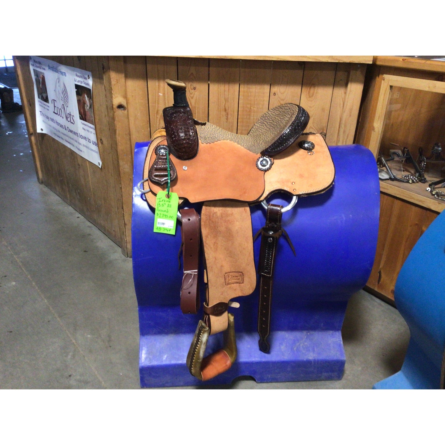 Irvine 13.5" All Around Saddle