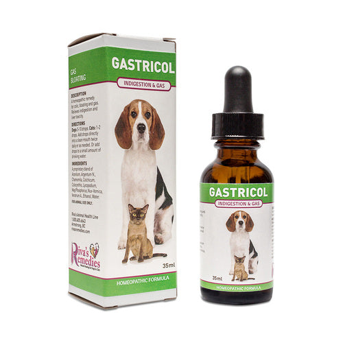 Riva's Remedies Dog & Cat Gastricol - 35ml