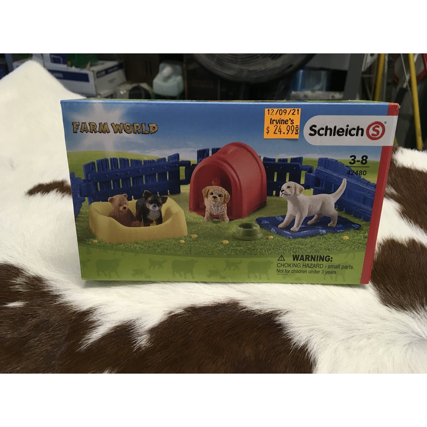 Schleich Puppy Pen