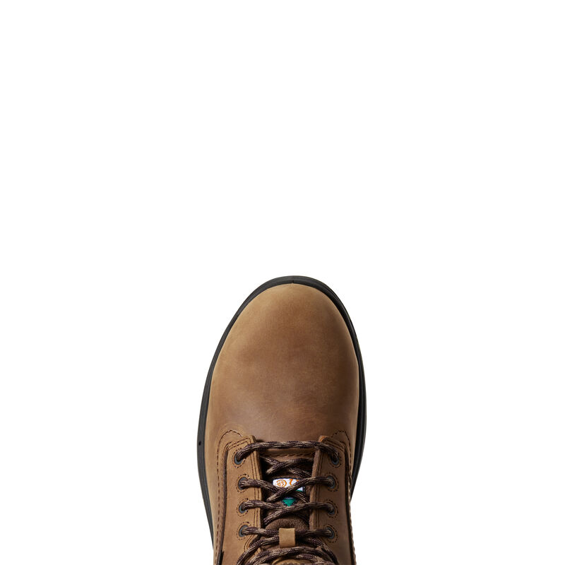 Ariat Mens Turbo 6" H2O CSA Carbon Toe Work Boots - Aged Bark
