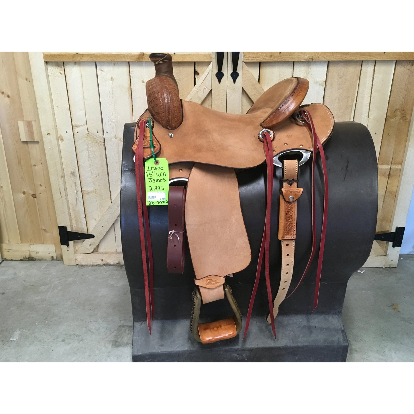 Irvine 15" Will James Ranch Saddle