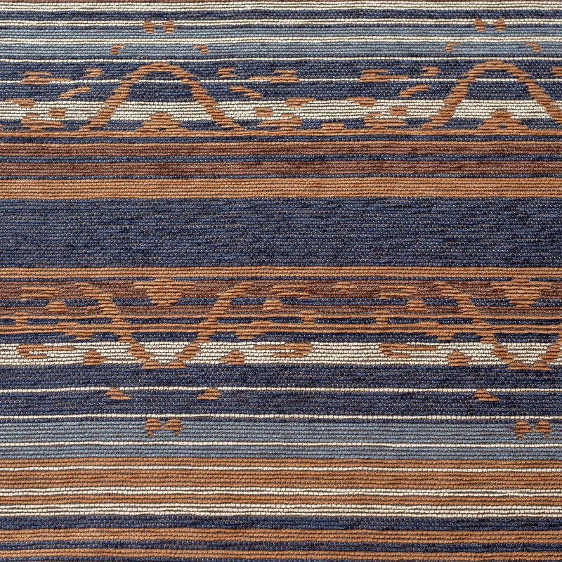 HiEnd Accents Estes Chenille Throw Blanket - Blue