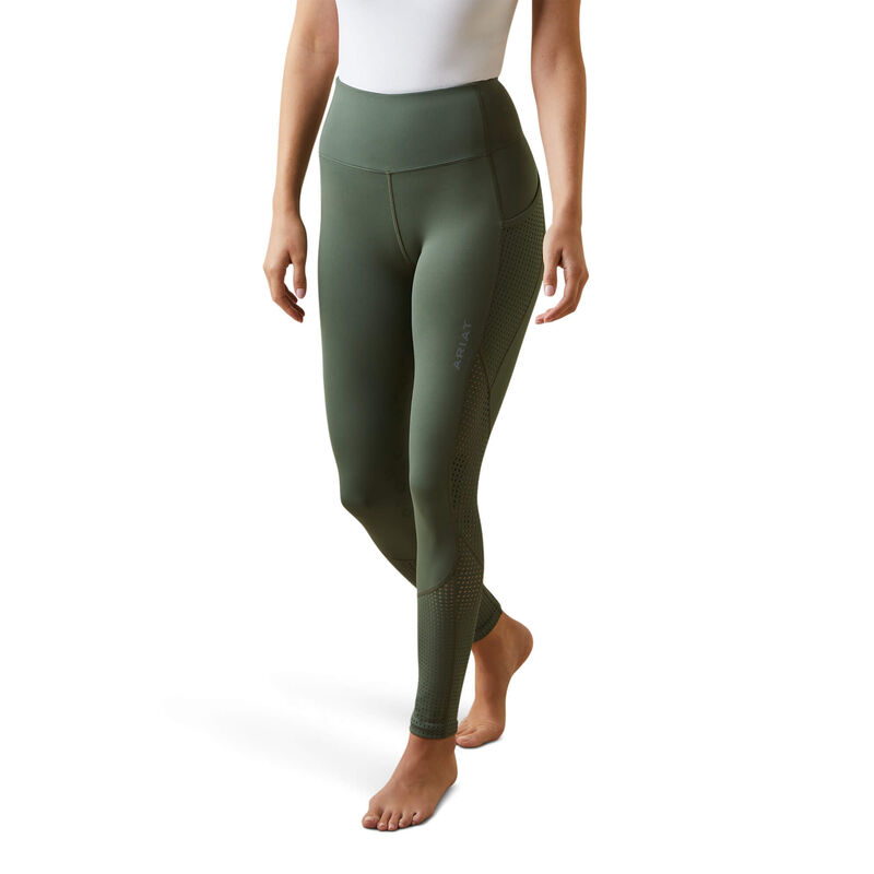 Ariat Womens Breathe Eos Half Grip Recycled Materials Tight - Beetle