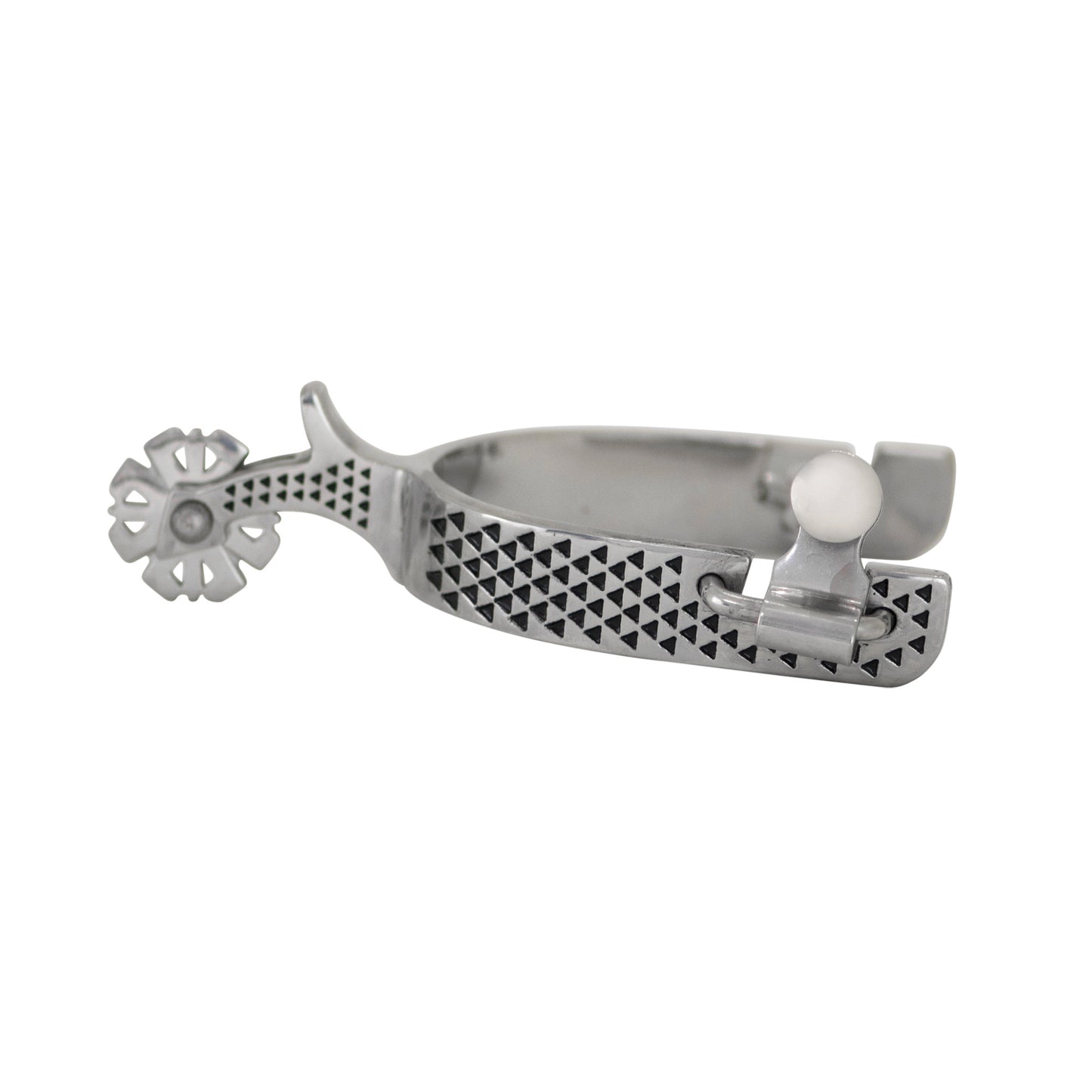 Spur Black Rasp Med Cup 1 - 1/2" Shank SS