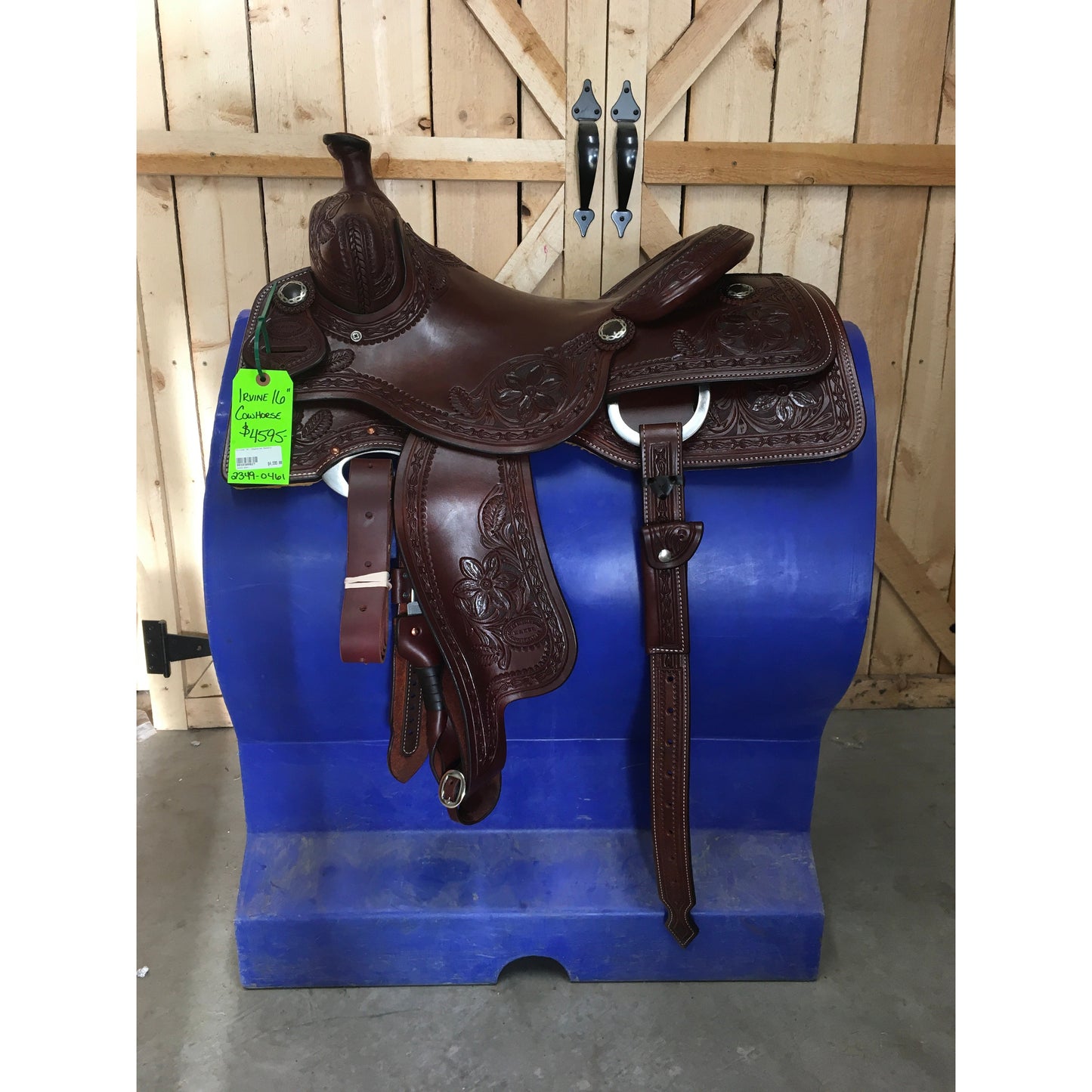Irvine 16" Cowhorse Saddle