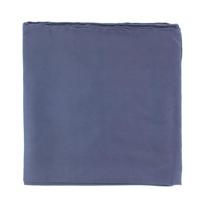 M&F 35x35 Silk Solid Wild Rag -  Navy