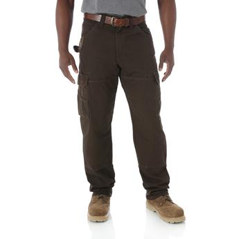Wrangler Men's RIGGS Workwear Comfort Flex Ripstop Ranger Cargo Pant -  Graphite - Chaar