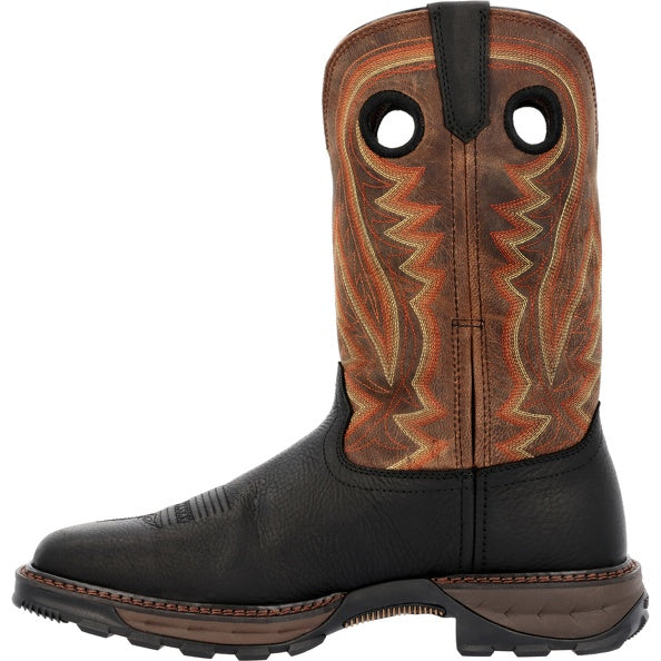 Durango Men's Brown 11" Western Onyx Dark Bay