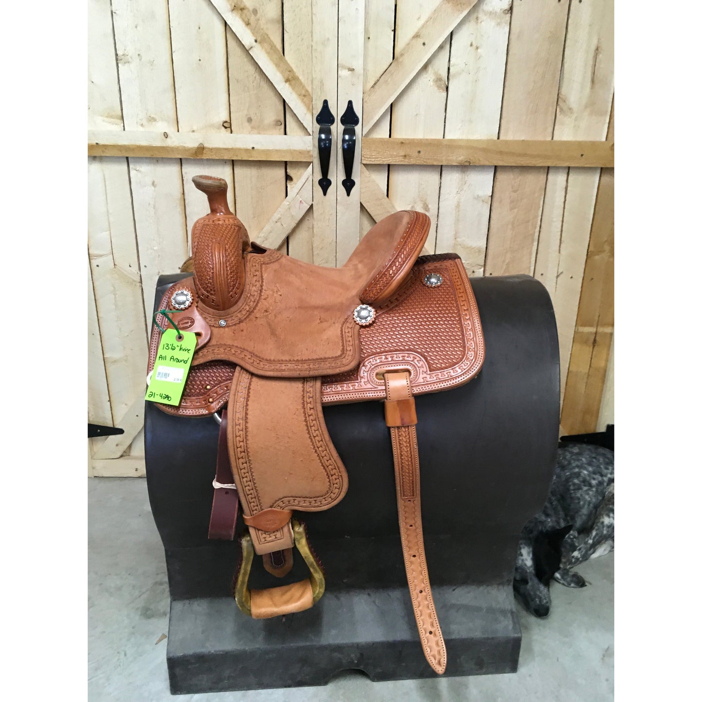 Irvine 13.5" All Around Saddle