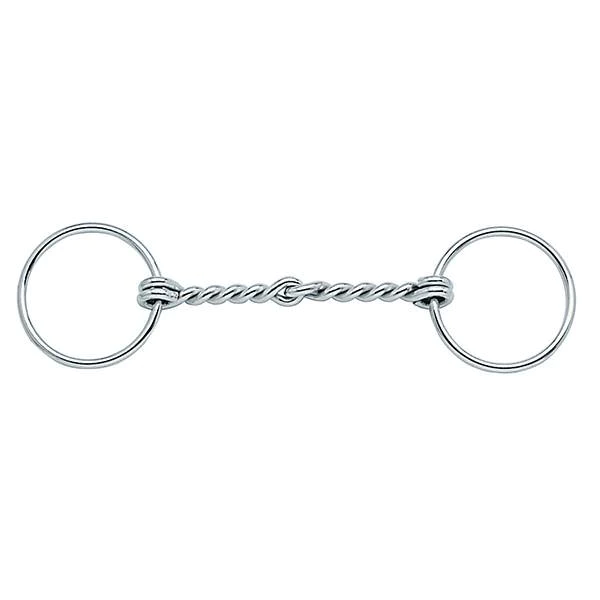 Weaver 6" Single Twisted Wire Snaffle Bit