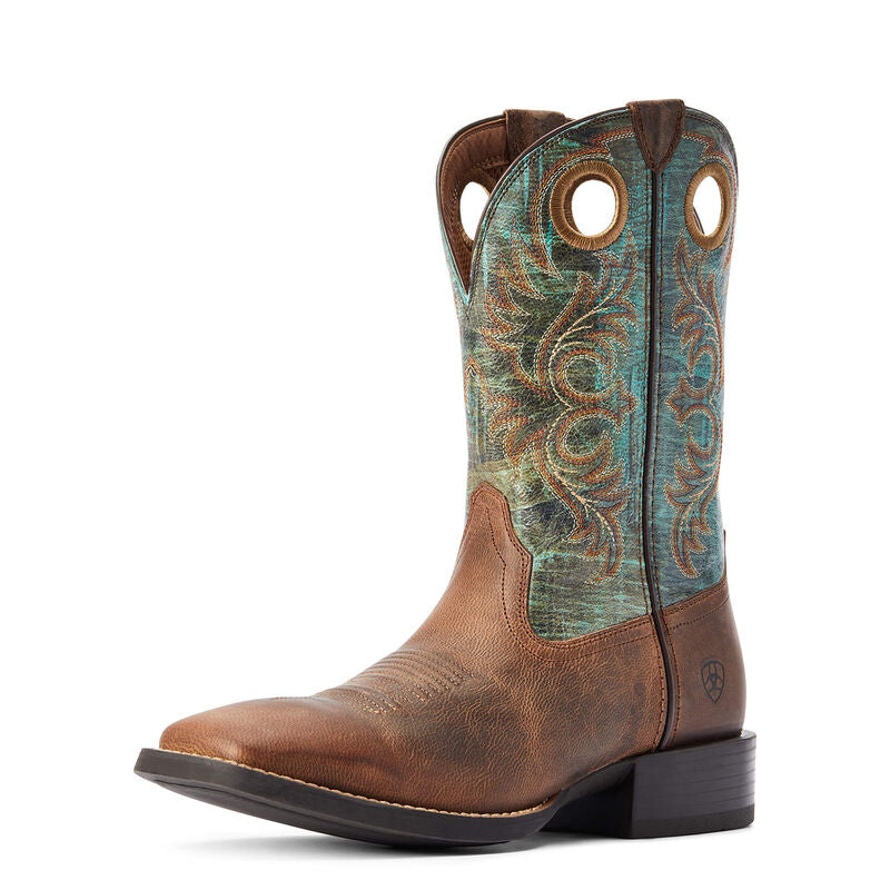 **Ariat Men's Sport Rodeo Western Boots - Loco Brown - FINAL SALE