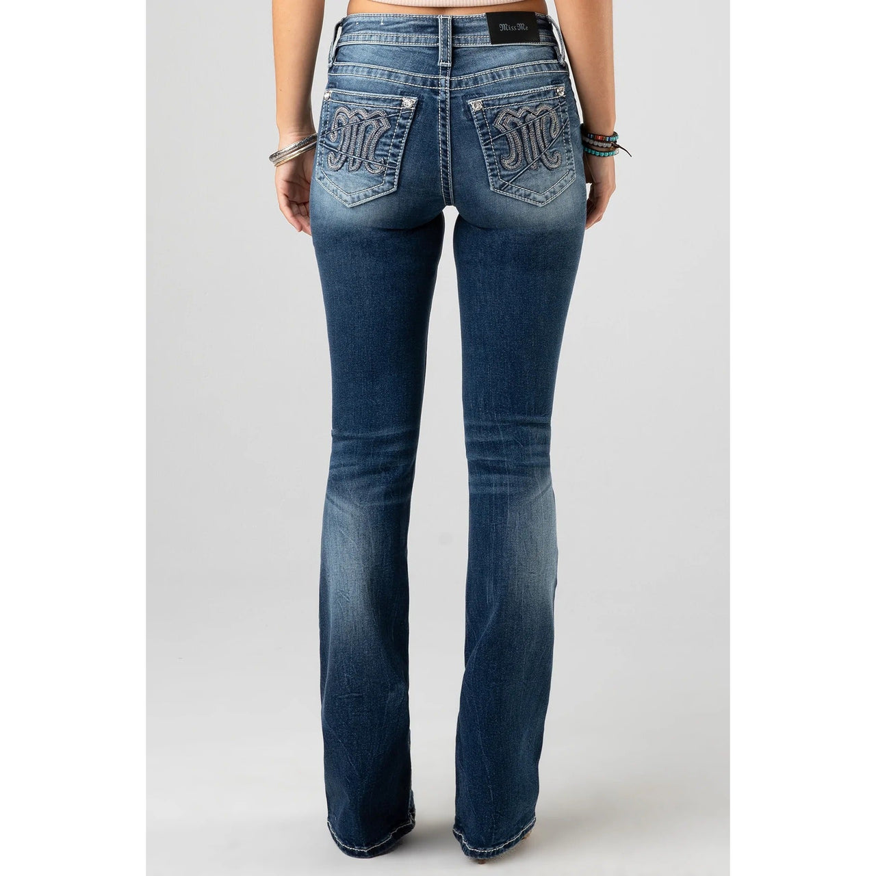 **Miss Me Mid Rise Boot Cut Jeans - A Ray of M **FINAL SALE**