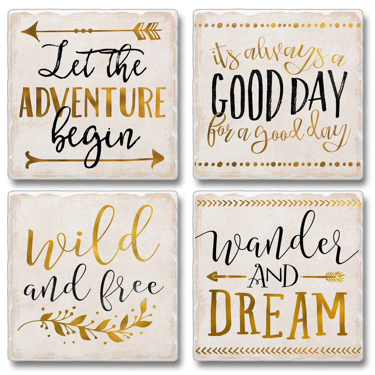 Coasters (Set of 4) - Wild & Free
