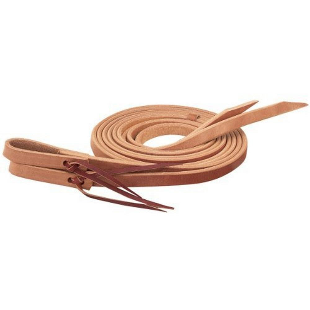 Weaver Leather Single-Ply Heavy Harness Split Reins 5/8" x 8' - Russet