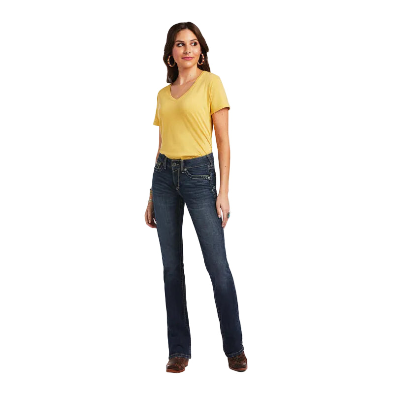 Ariat Women's R.E.A.L. Perfect Rise Lexie Boot Cut Jeans - Missouri - Irvine Tack & Western Wear