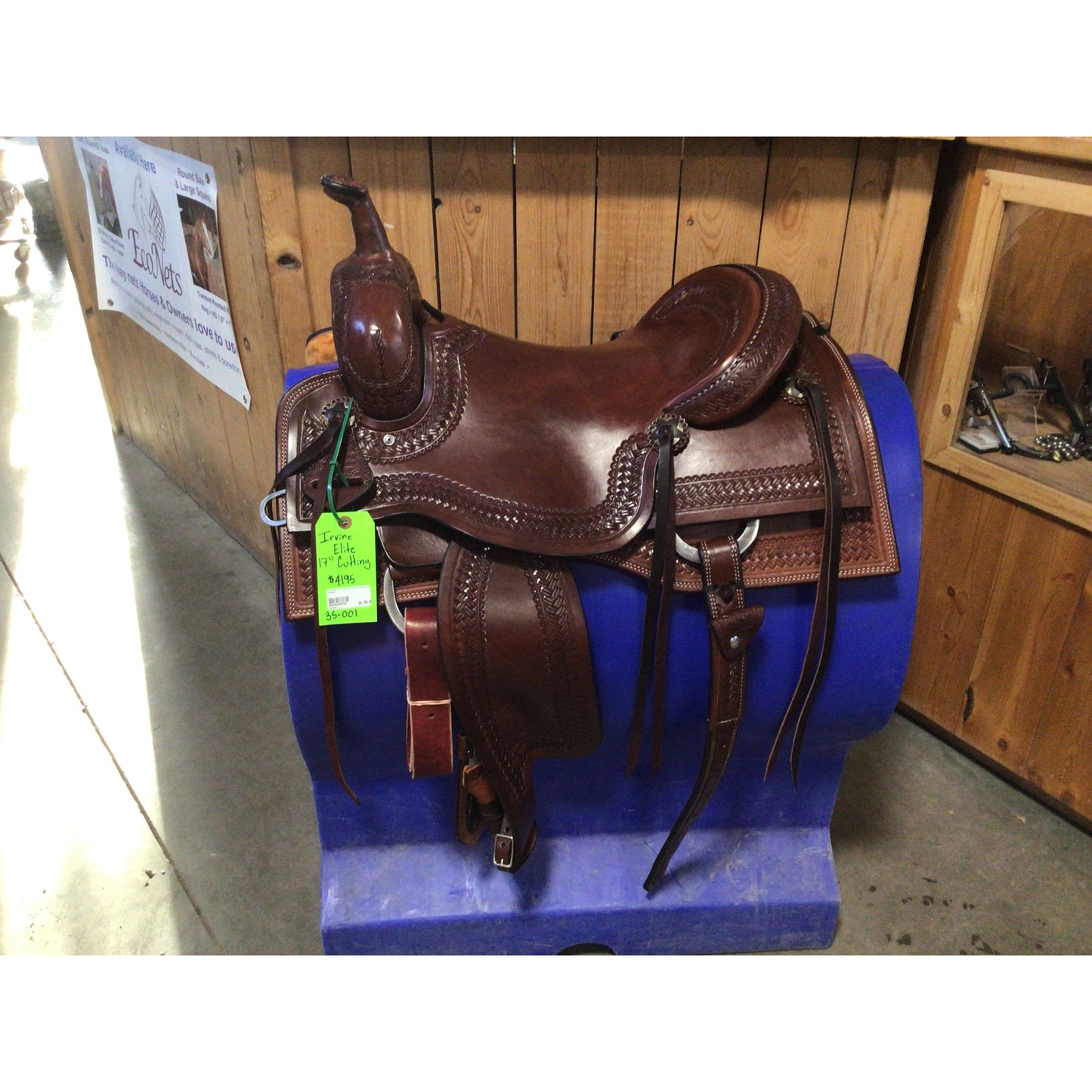 Irvine 17" Elite Cutting Saddle