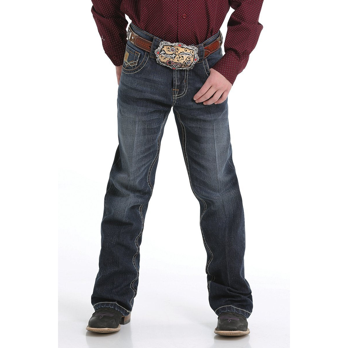 Cinch Boy's Relaxed Fit Jeans - Classic Rinse
