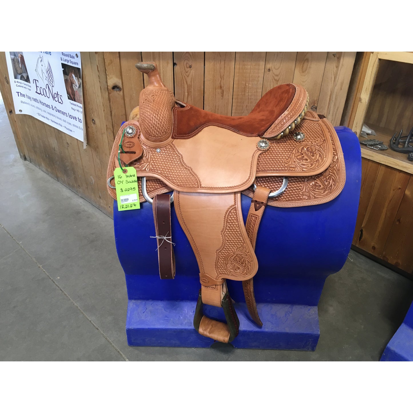 Irvine 16" OY Roping Saddle