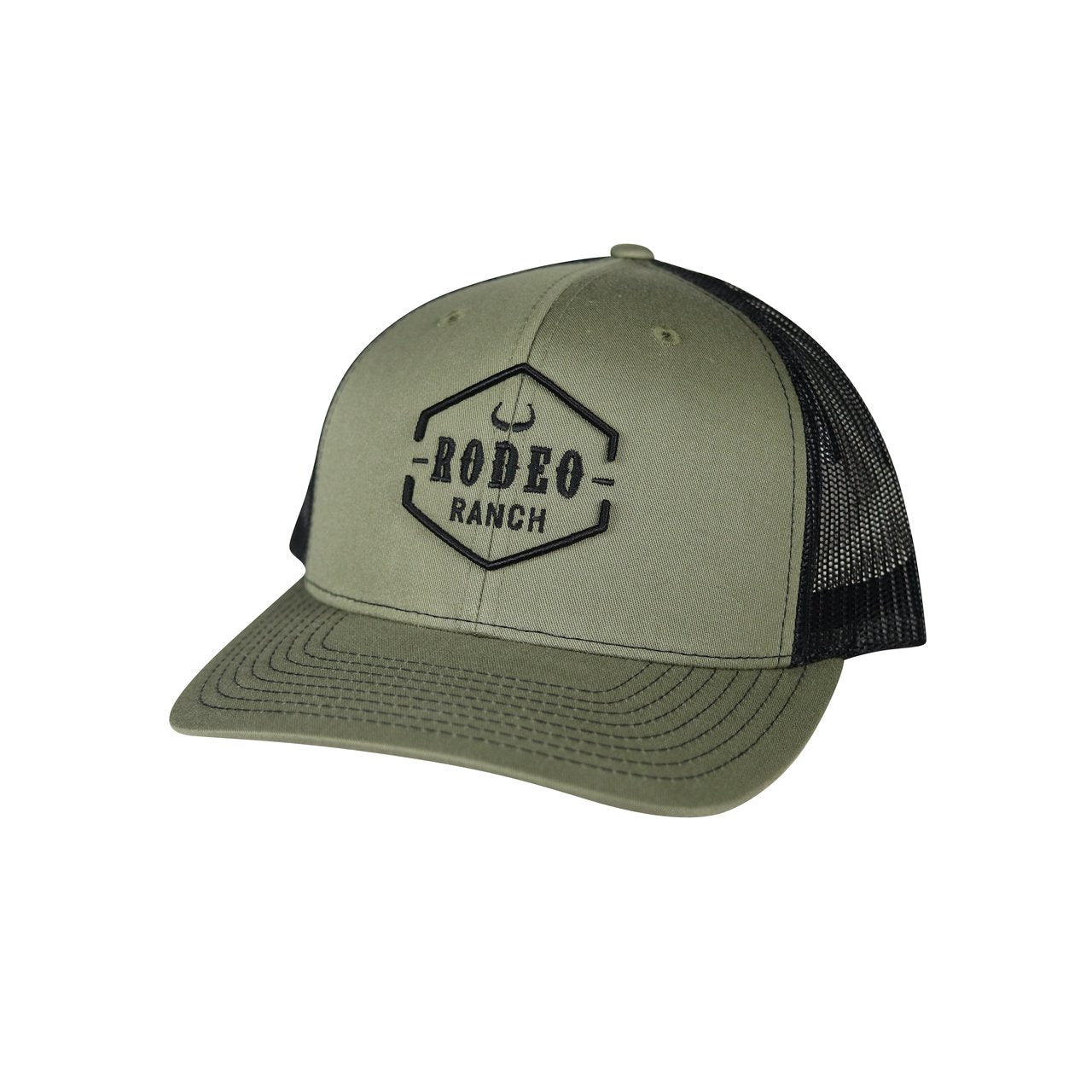 Rodeo Ranch Sunset Hat Olive & Black