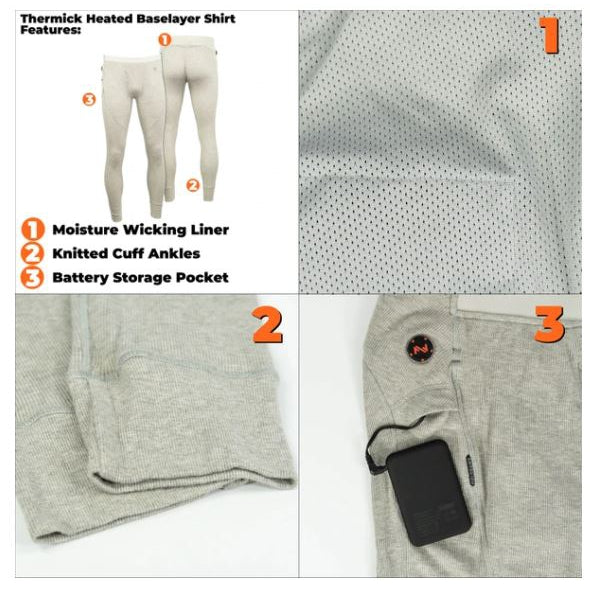 **Fieldsheer Mens Thermick Baselayer Pant