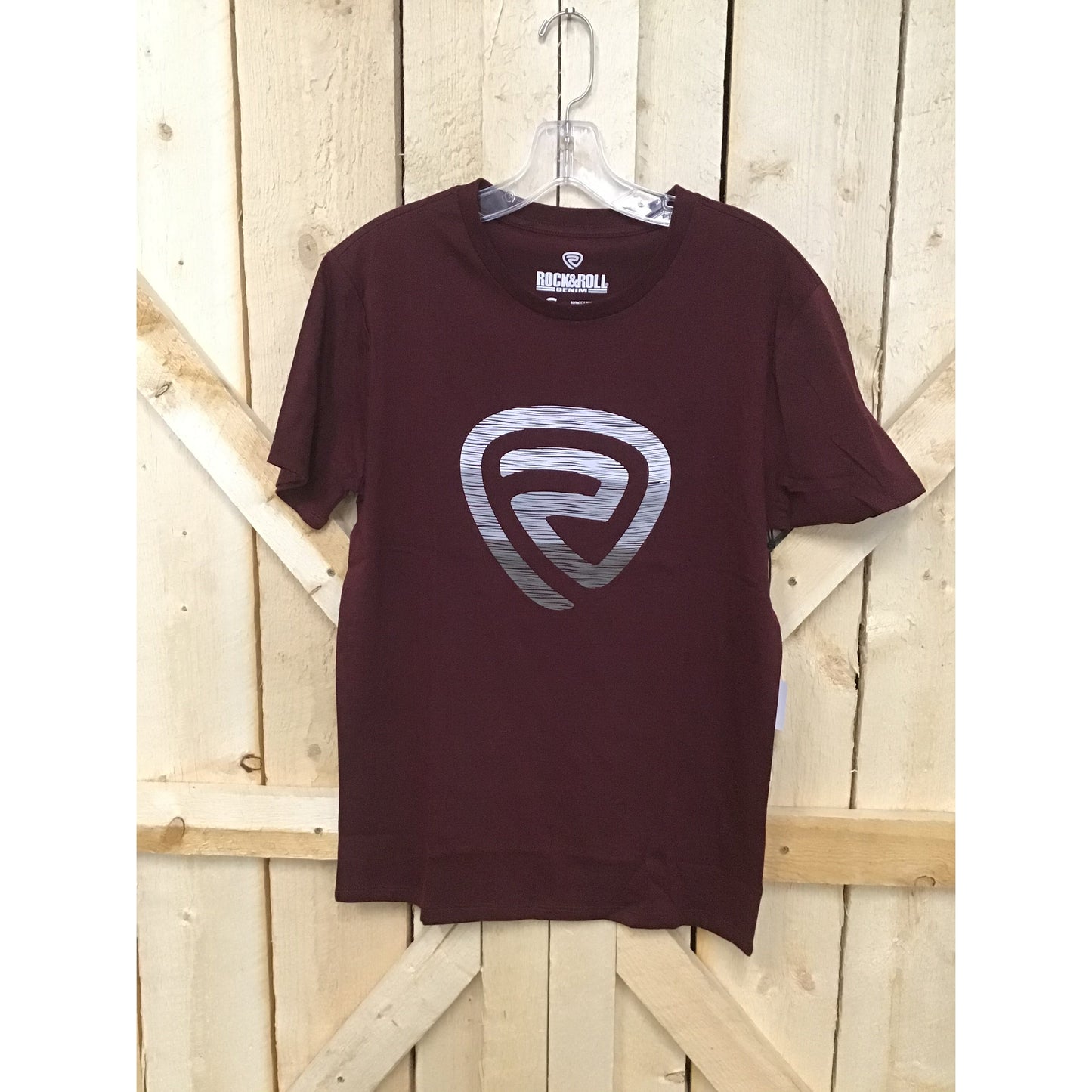 Rock & Roll Men's SS T-Shirt - Maroon