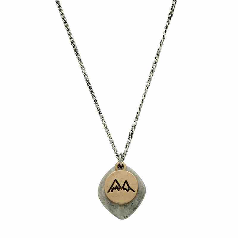 KC Necklace Mountain Pendant