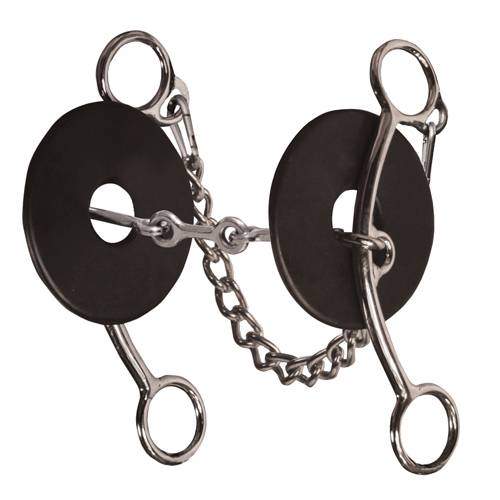 Professional's Choice Brittany Pozzi Lifter Series - Three Piece Smooth Snaffle 6" Shank