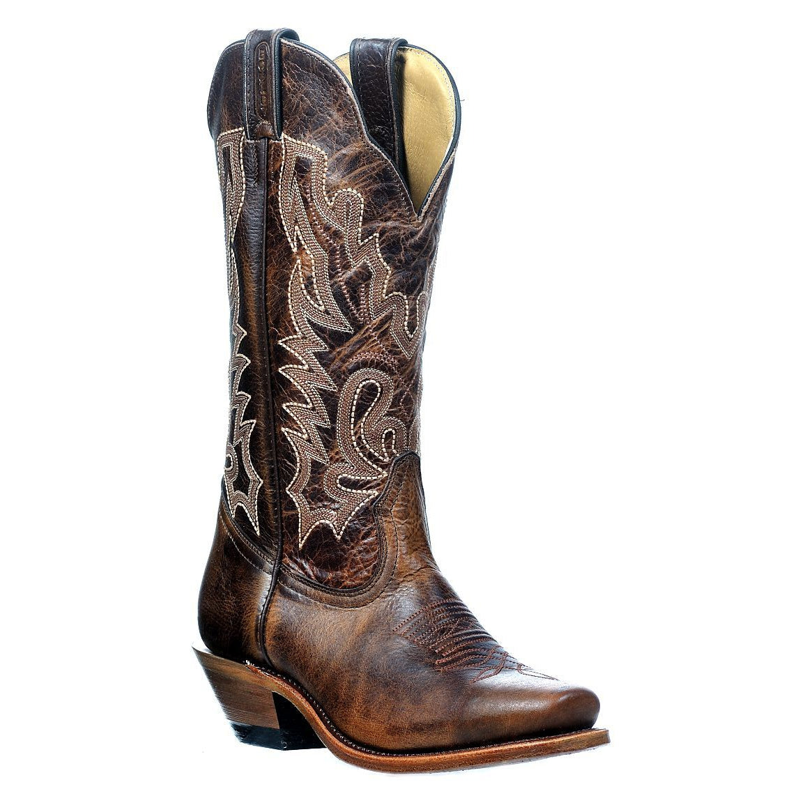 Boulet Women's Cutter Toe Western Boots - Damiana Moka