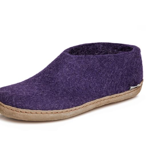 Glerups Leather Sole Shoes - Purple