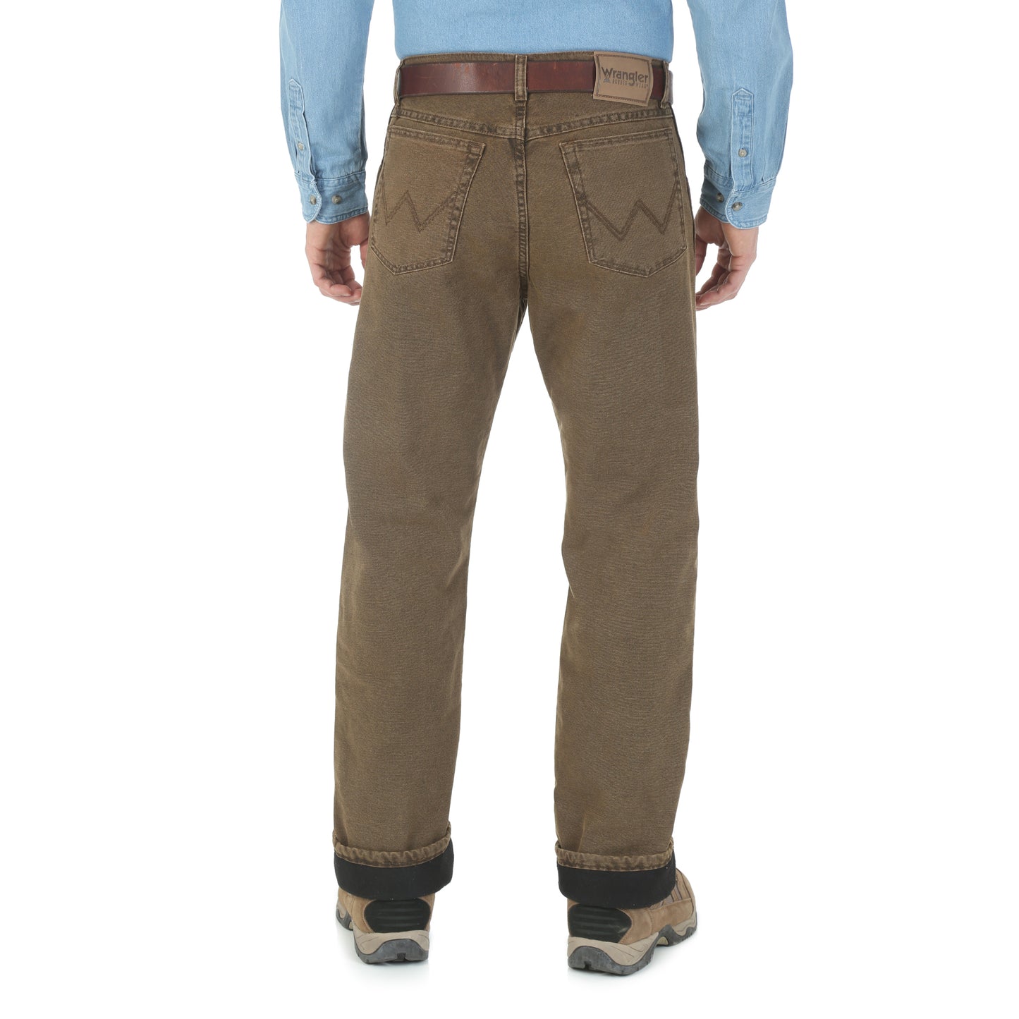 Wrangler Rugged Wear Thermal Men's Jean - Brown