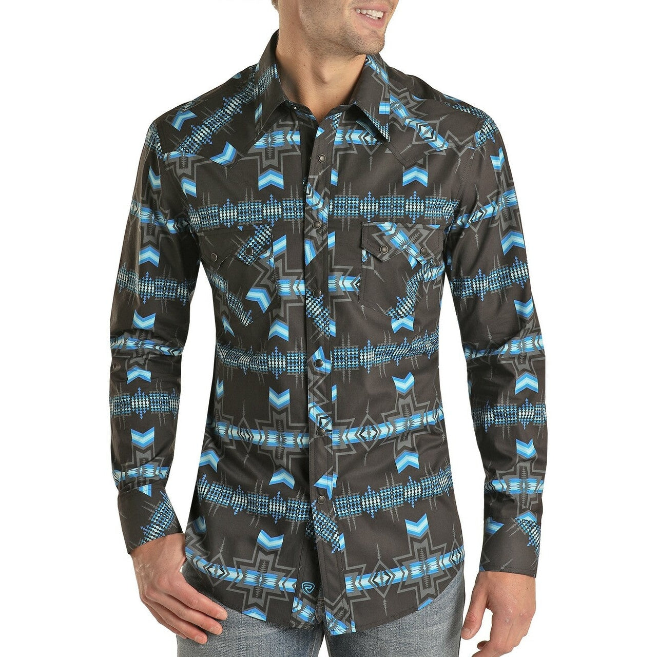 Rock & Roll Men's LS Snap Shirt