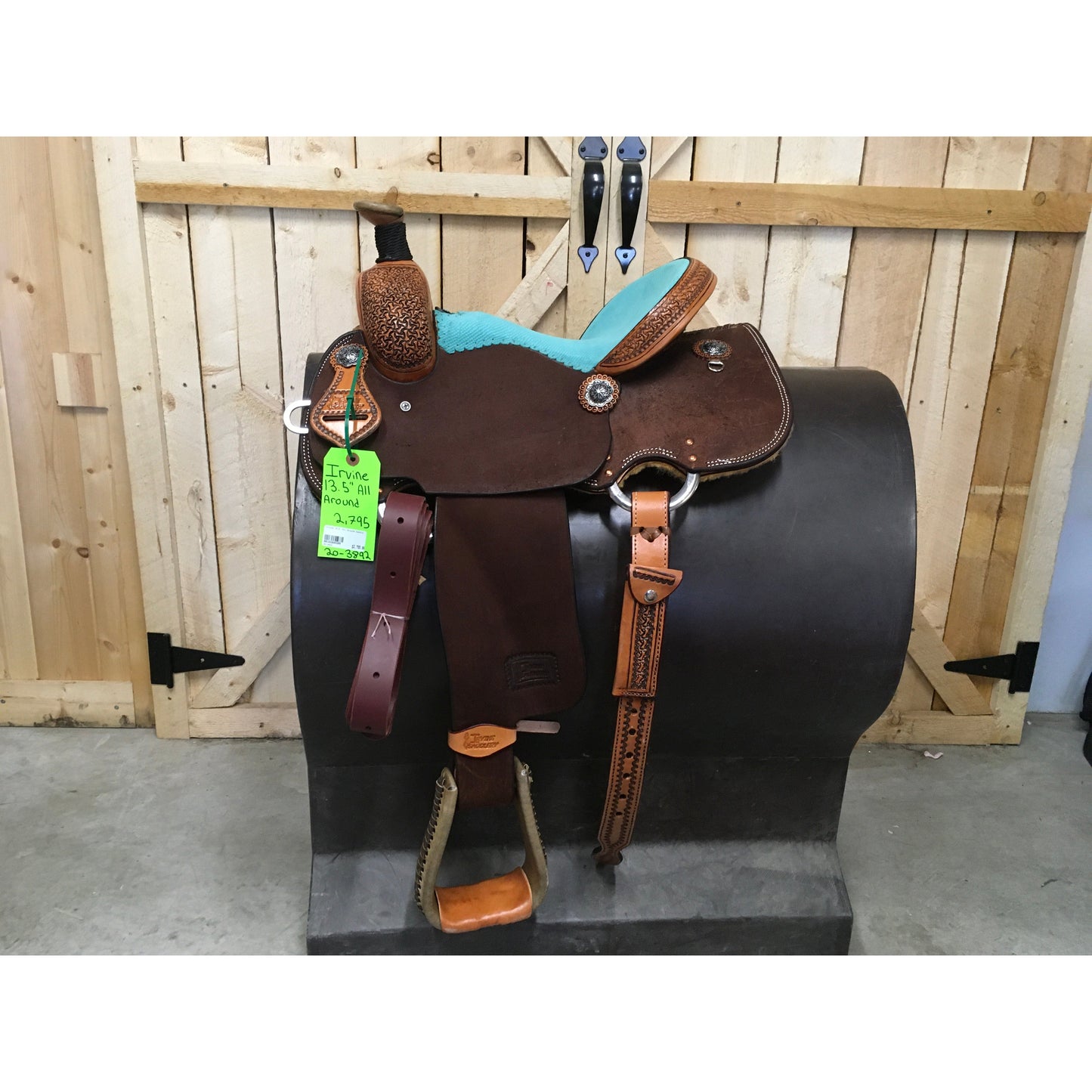 Irvine 13.5" All Around Saddle