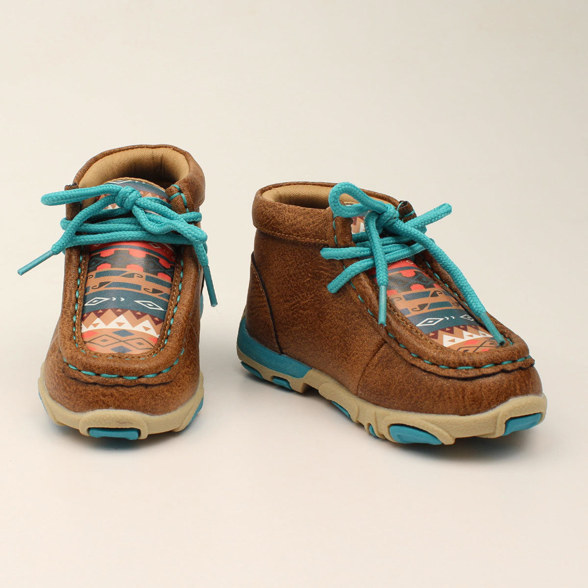 Blazin Roxx Toddler Landry Chukka Shoes - Brown