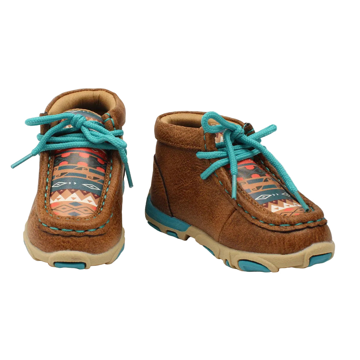 Blazin Roxx Toddler Landry Chukka Shoes - Brown