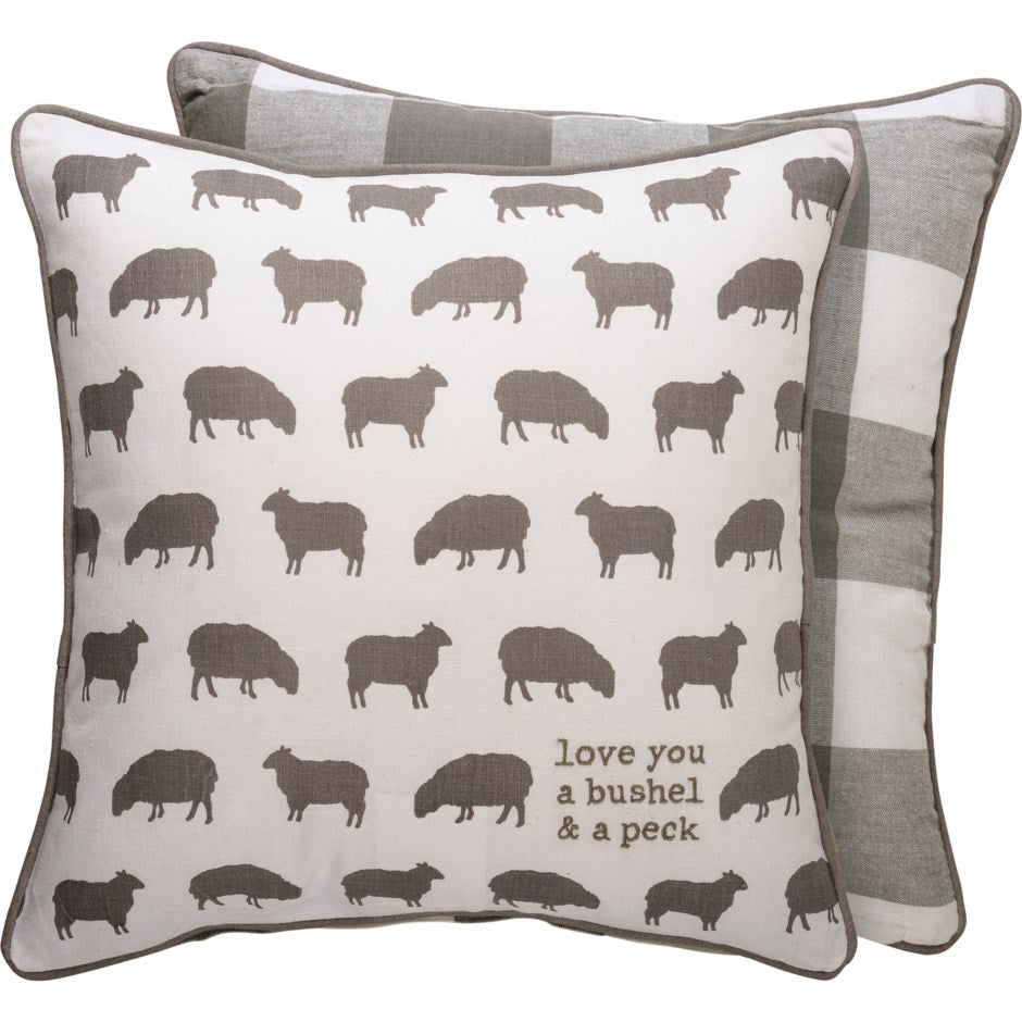 Pillow Bushel & A Peck