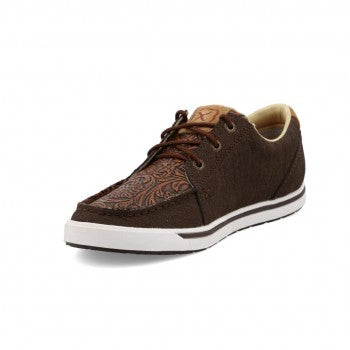 Twisted X Women's Kicks - Cocoa/Tooled Brown