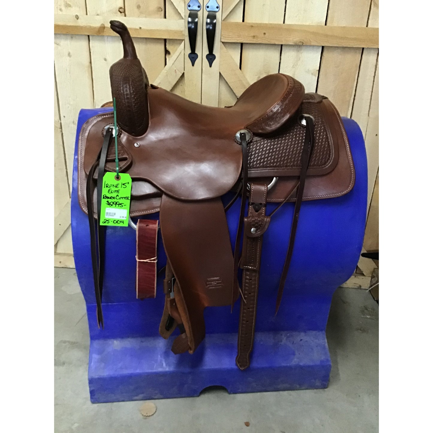 Irvine 15" Elite Ranch Cutting Saddle