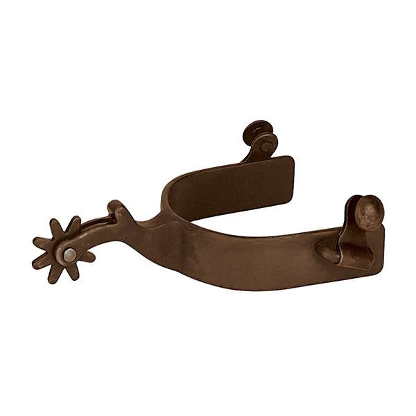 Weaver Men's Plain Rowel Spurs -  Antiqued