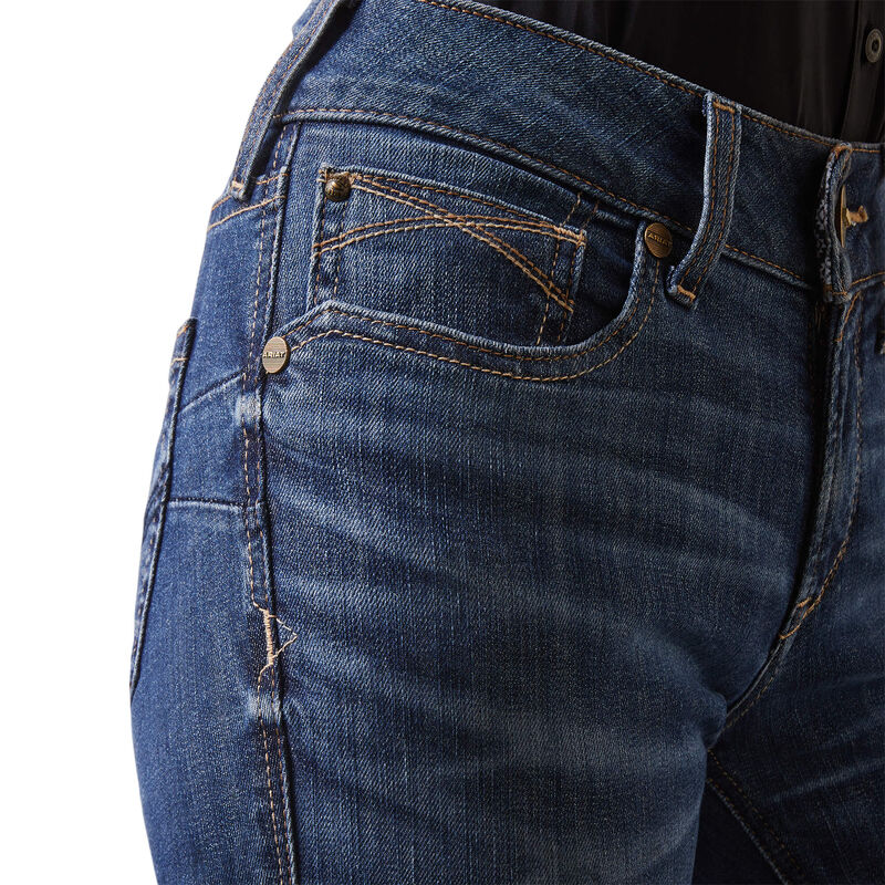 Ariat Women's REAL Perfect Rise Leila Boot Cut Jeans