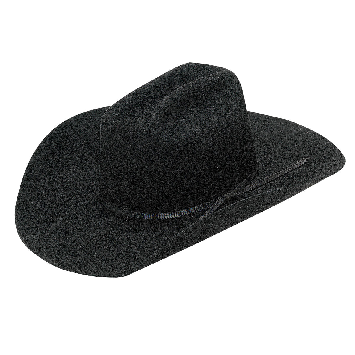 Twister Youth Wool Western Hat - Black