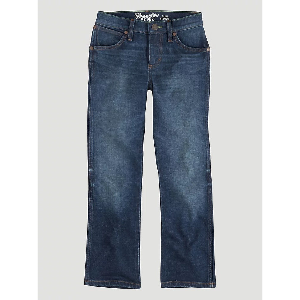 Wrangler Boys Youth Retro Slim Straight Jeans