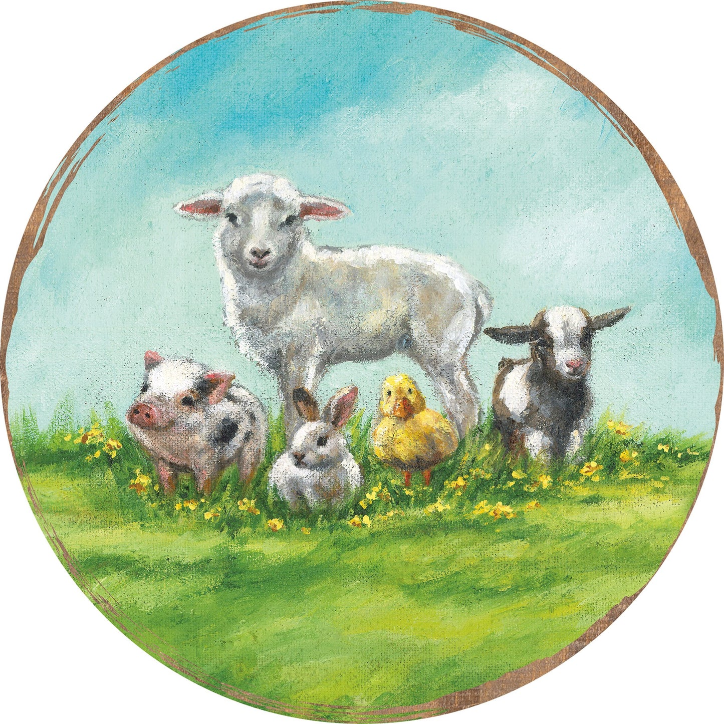 Placemat Pad - Spring Animals