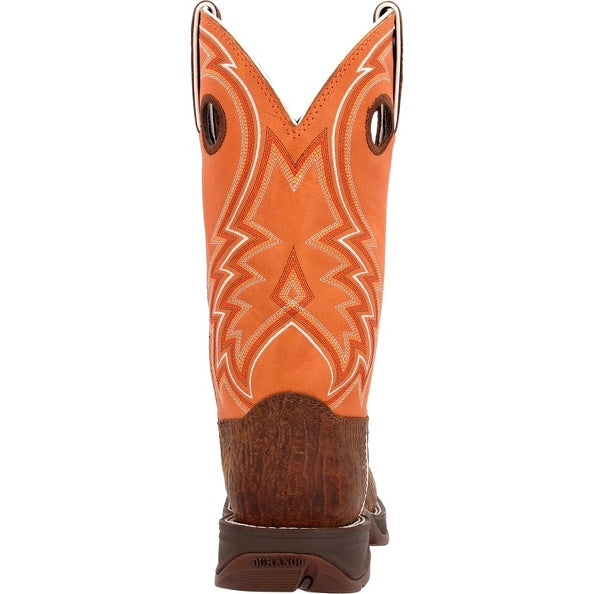 **Durango Men's Brown 12" Western Cedar Bark and Monarch