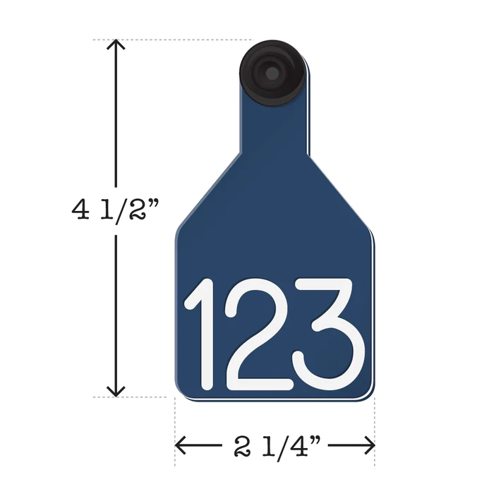 Ritchey Universal Medium Ear Tag Blue/White