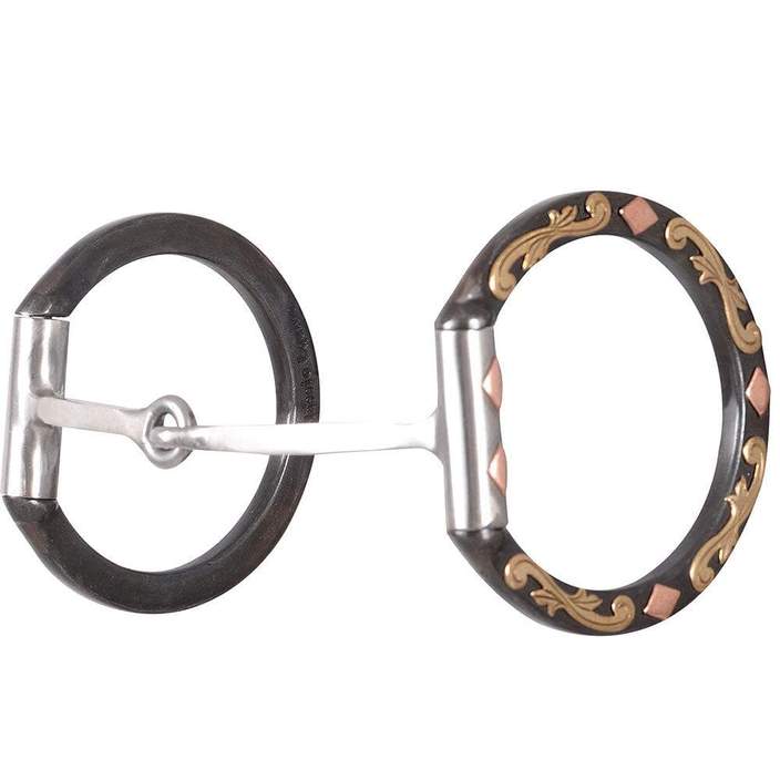 Classic Equine Sherry Cervi D Ring Square Snaffle Bit