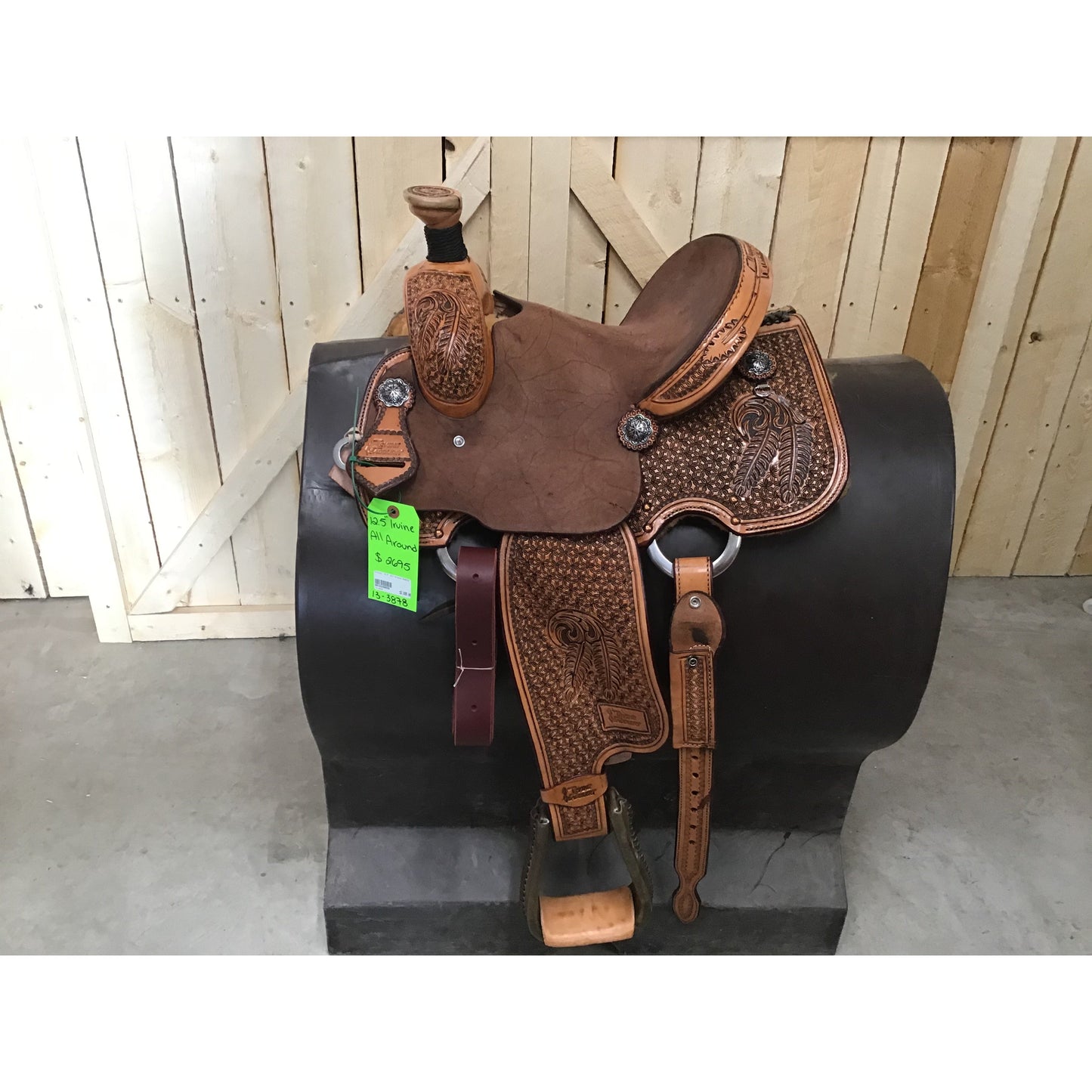Irvine 12.5" All Around Saddle