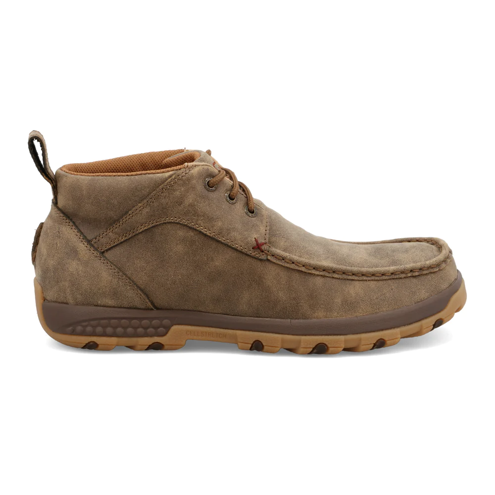 Twisted X Men's Chukka Cellstretch Driving Moc - Bomber